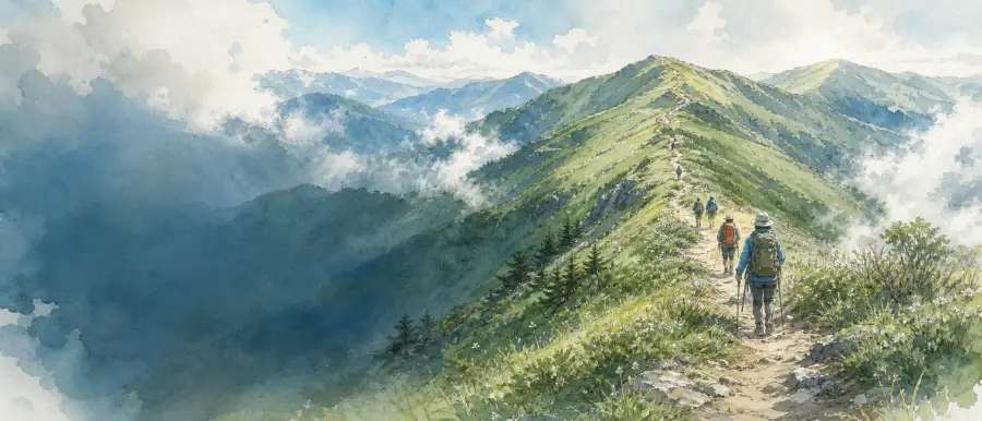高山牧野與璀璨星空公園