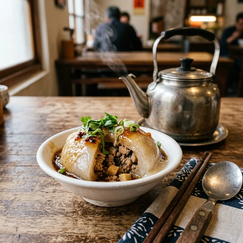 埔里肉圓大解密：洗碗湯的終極兩吃