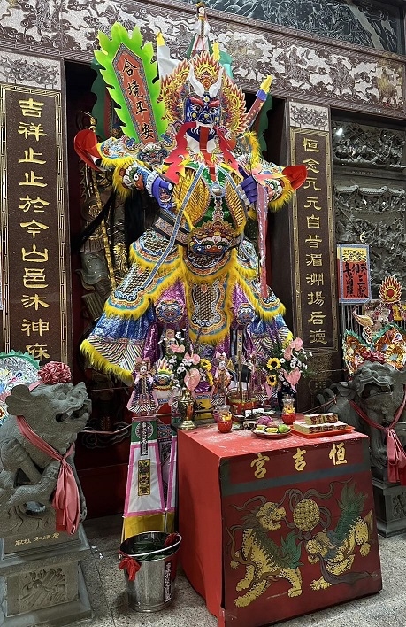 手繪大士神結構圖 - 三獻圖三